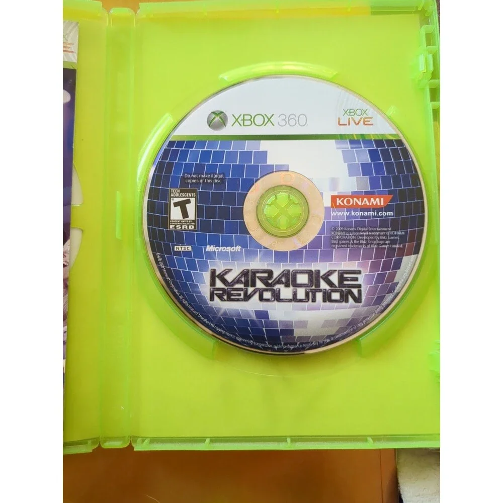 Karaoke Revolution : LN Xbox 360 Tested And Works